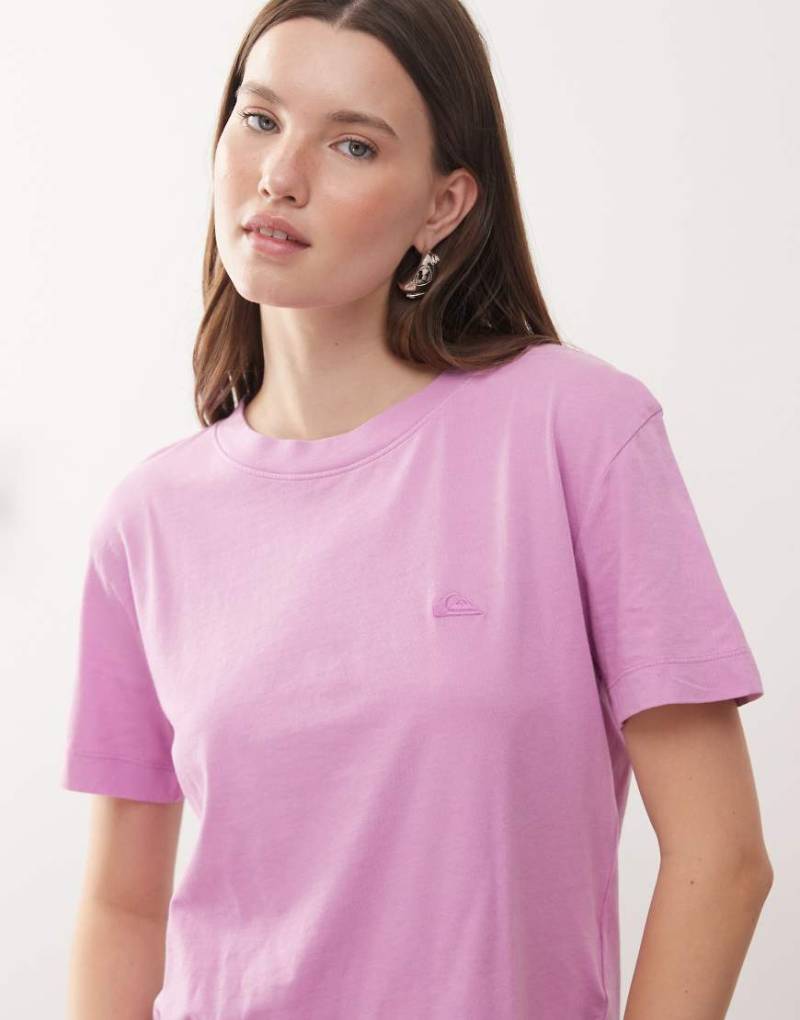 Quiksilver - Essential - T-Shirt in Violett-Lila Quiksilver - Essential - T-Shirt in Violett-Lila von Quiksilver