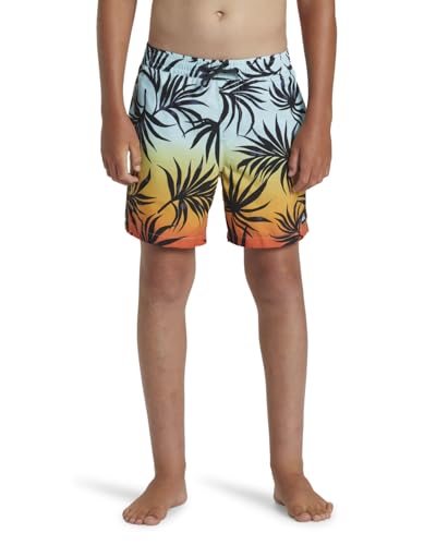 Quiksilver Everyday Mix Volley - Swim Shorts for Boys 8-16 - Schwimmshorts - Jungen 8-16 - 12 - Rot. von Quiksilver