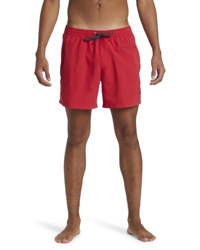 Quiksilver Everyday Solid Volley 15" - Swim Shorts for Men - Schwimmshorts - Männer - M - Rot. von Quiksilver