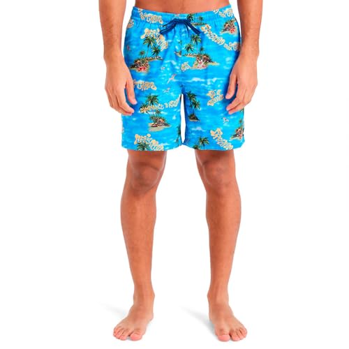Quiksilver Everyday Straight Volley 17" - Swim Shorts for Men - Schwimmshorts - Männer - S - Blau. von Quiksilver