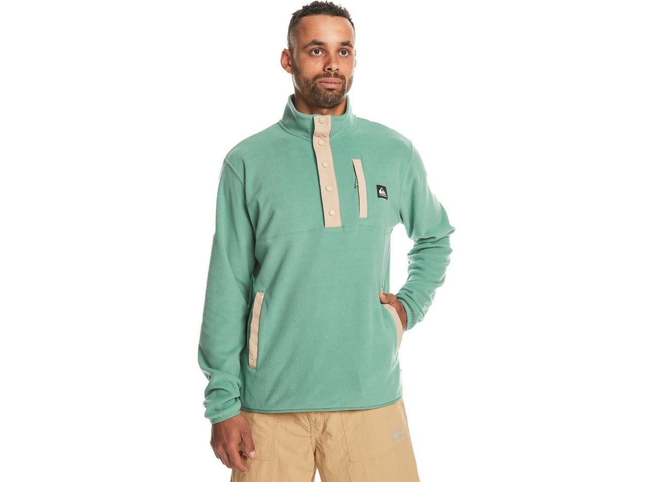 Quiksilver Fleecejacke NO DESTINATION 2 HALF SNAP NO DESTINATION 2 HALF SNAP Quiksilver Fleecejacke NO DESTINATION 2 HALF SNAP NO DESTINATION 2 HALF SNAP von Quiksilver