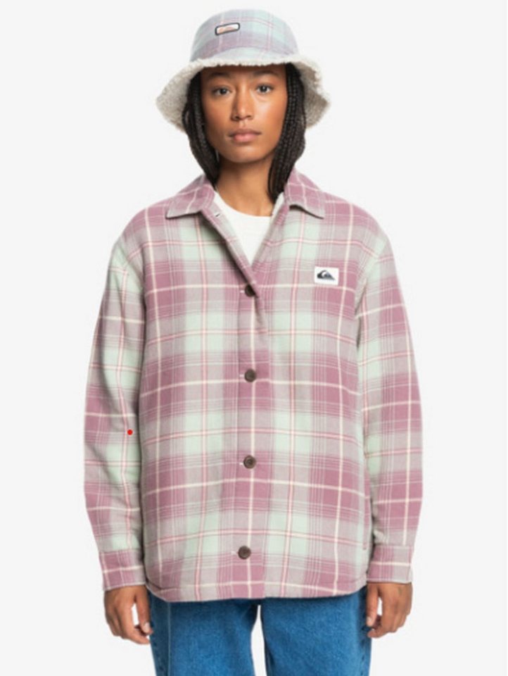 Quiksilver Fleecejacke Quiksilver Flanellhemd Grape Shake Uni Plaid Overshir von Quiksilver