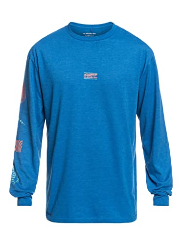 Quiksilver Fragment of Nature - Long Sleeve T-Shirt for Men - Longsleeve - Männer - XL - Blau. von Quiksilver