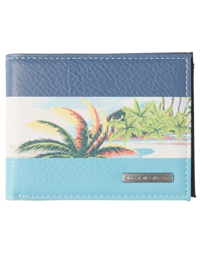 Quiksilver Freshness - Tri-Fold Wallet for Men - Dreifach faltbares Portemonnaie - Männer - M - Blau. von Quiksilver