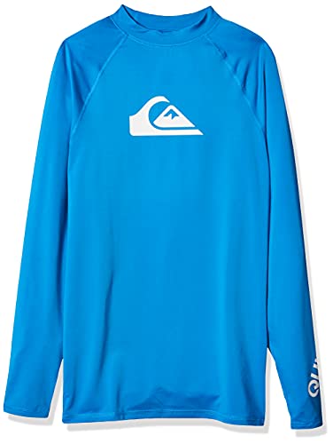 Quiksilver Herren All Time Langarm-Rashguard LSF 50, Sonnenschutz Rash-Guard-Shirt, Blithe, L/XL von Quiksilver