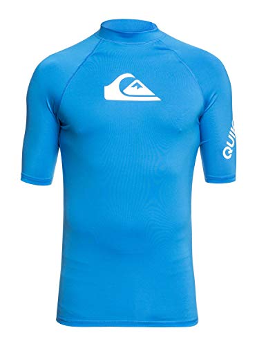 Quiksilver Herren All Time Rashguard LSF 50 Sonnenschutz Surf Rash-Guard-Shirt, Blithe, Large von Quiksilver