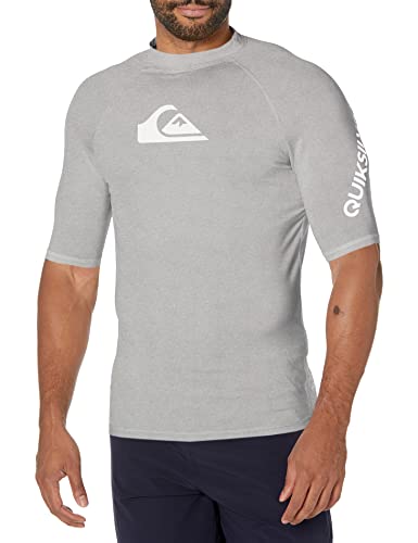 Quiksilver Herren All Time Rashguard LSF 50 Sonnenschutz Surf Rash-Guard-Shirt, Bogen Heather, Large von Quiksilver