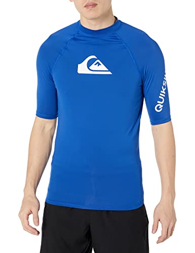 Quiksilver Herren All Time Rashguard LSF 50 Sonnenschutz Surf Rash-Guard-Shirt, Electric Royal, M von Quiksilver