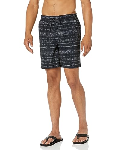 Quiksilver Herren Amphibian 18 Boardshort Taxer-Print Shorts, Schwarz 233, XL von Quiksilver