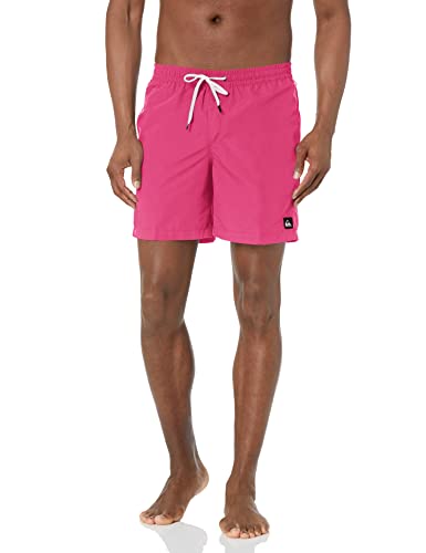 Quiksilver Herren Volley elastischem Bund Boardshorts, Purpurrot/Rosa, S 7-9 von Quiksilver