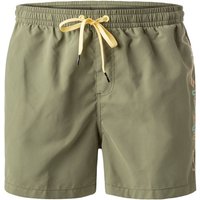 Quiksilver Herren Badeshorts grün Mikrofaser unifarben von Quiksilver