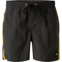 Quiksilver Herren Badeshorts schwarz Mikrofaser unifarben von Quiksilver
