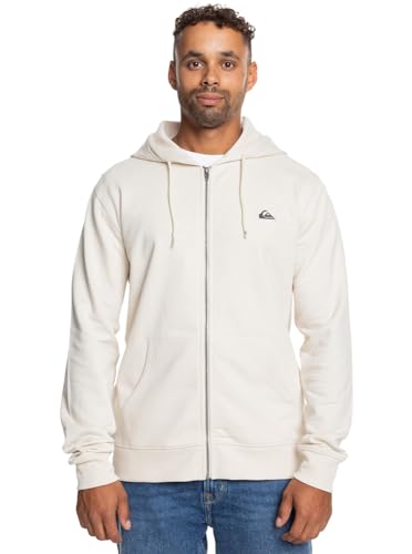Quiksilver Men's Basic Hood Zip Young Men Sweatshirt, Birch, L von Quiksilver