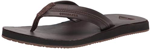 Quiksilver Herren Carver Natural Flip-Flop, Brown/Brown/Brown, 32 EU von Quiksilver