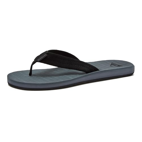 Quiksilver Herren Carver Nubuck Flip-Flop, Grau 1, 12 Quiksilver Herren Carver Nubuck Flip-Flop, Grau 1, 12 von Quiksilver