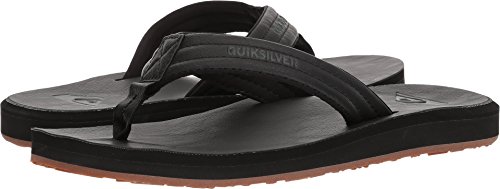 Quiksilver Herren Carver Nubuk Sandale, Solide Schwarz, 41 EU von Quiksilver