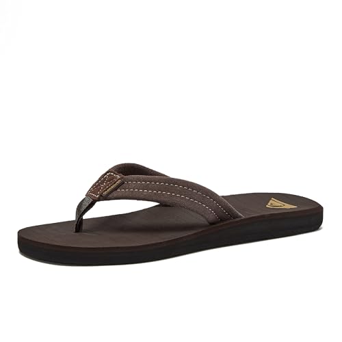 Quiksilver Herren Carver Suede Sandalen, Braun (Brown), 39 EU von Quiksilver