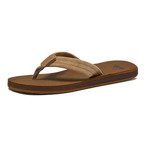 Quiksilver Herren Carver Suede Sandalen, Braun (Tan-Solid Tkd0), 39 EU von Quiksilver