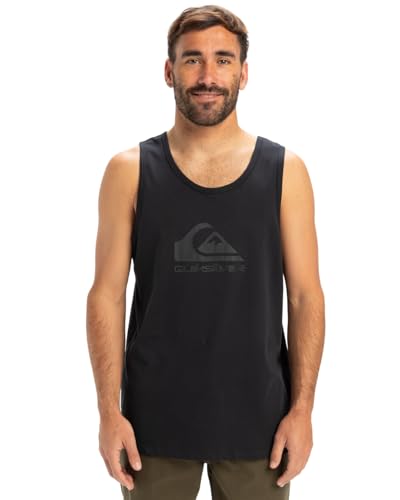 Quiksilver Herren Ev Comp Logo Tank T-Shirt, Schwarz, M von Quiksilver