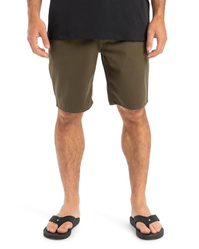 Quiksilver Herren Everyday Chino Light Walk Shorts, Traubenblatt, 30W von Quiksilver