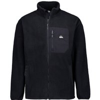 Quiksilver Herren Fleecejacke schwarz Mikrofaser unifarben von Quiksilver