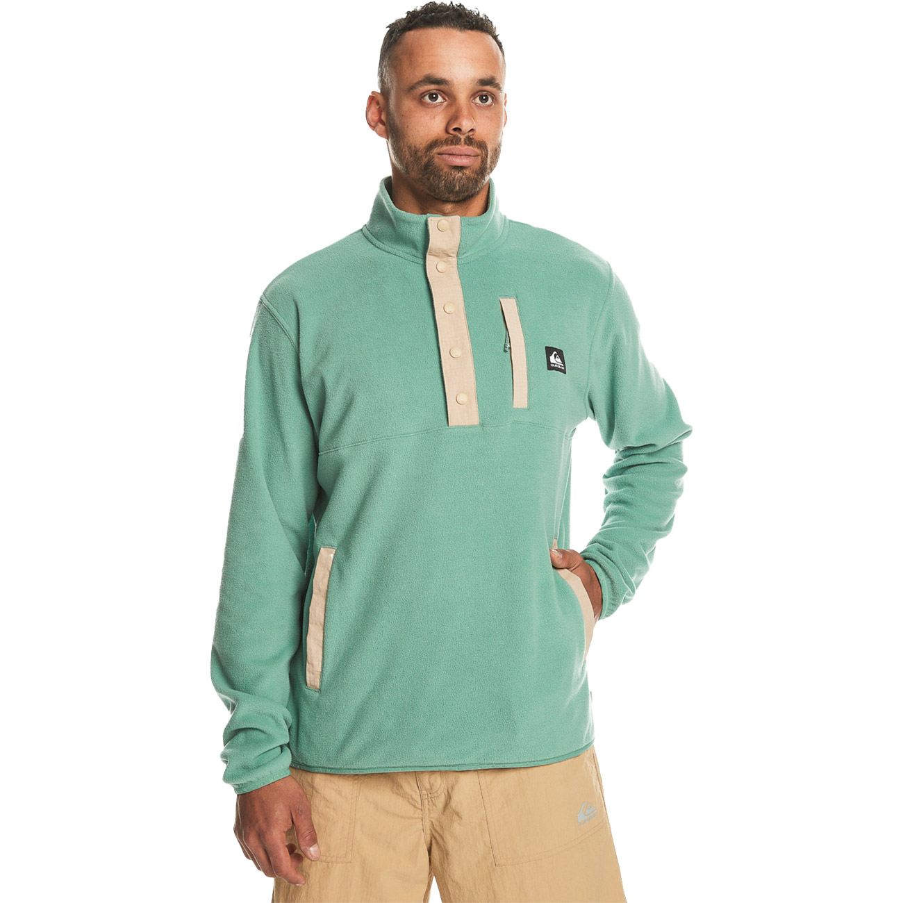 Quiksilver Herren Fleecepullover NO DESTINATION 2 HALF SNAP von Quiksilver