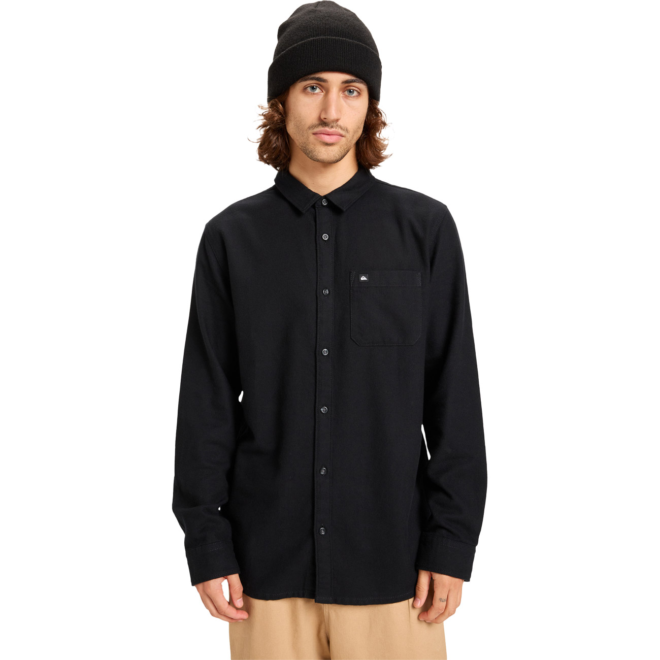 Quiksilver Herren Hemd  MOTHERFLY SOLID LS SHIRT von Quiksilver