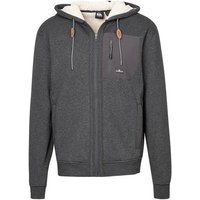 Quiksilver Herren Kapuzenjacke grau unifarben von Quiksilver