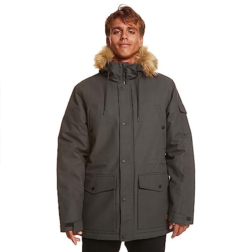 Quiksilver Long Trip - Wasserabweisender Parka für Männer Schwarz von Quiksilver