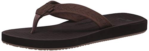 Quiksilver Herren Left COASTA Flip-Flop, Brown/Brown/Brown, 40 EU von Quiksilver