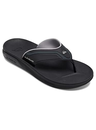 Quiksilver Herren Mathodic Recovery Sandale, Black/Grey/Brown, 40 EU von Quiksilver
