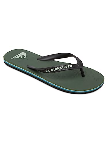 Quiksilver Herren MOLOKAI Flip-Flop, BLACK/GREEN/BLUE, 41 EU von Quiksilver