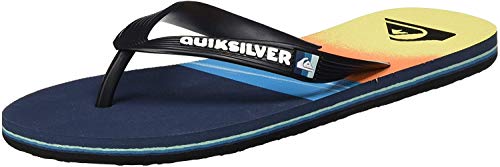 Quiksilver Herren MOLOKAI HOLD DOWN Badeschuhe, Mehrfarbig (Black/Blue/Blue Xkbb), 39 EU von Quiksilver