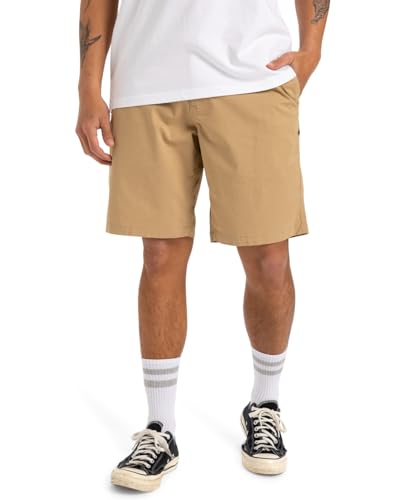 Quiksilver Herren MW Chino Straight Walk Shorts, Khaki, 32W Quiksilver Herren MW Chino Straight Walk Shorts, Khaki, 32W von Quiksilver