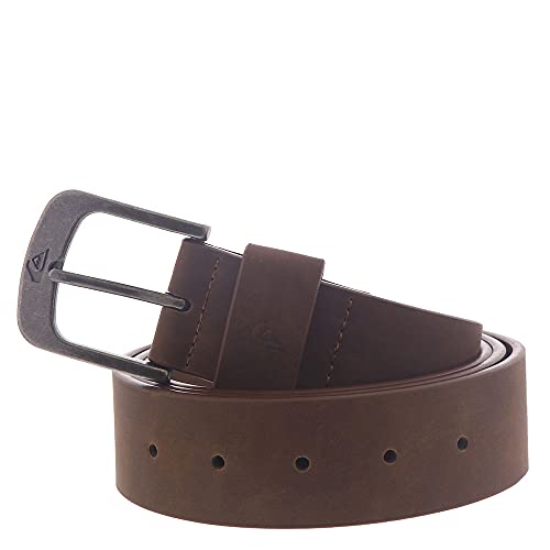 Quiksilver Herren Main Street Belt Gürtel, Schokoladenbraun, X-Large-38 von Quiksilver