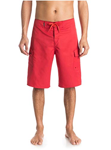 Quiksilver Herren Manic Boardshorts, 32, Quik Red von Quiksilver