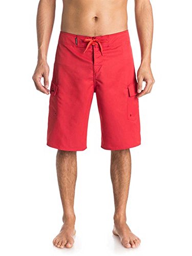 Quiksilver Herren Manic Boardshorts, 33, Quik Red von Quiksilver