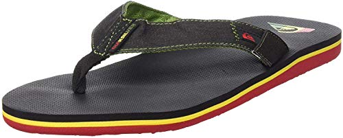 Quiksilver Herren Molokai Abyss Badeschuhe, Grün (Green/Black/Green Xgkg) von Quiksilver