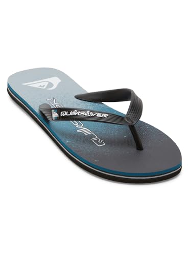 Quiksilver Herren Molokai Art II. Sandale, Black/Blue/Grey, 44 EU von Quiksilver