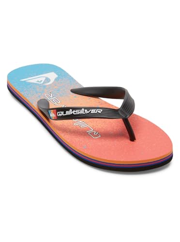 Quiksilver Herren Molokai Art II. Sandale, Blue/Blue/ORANGE, 39 EU von Quiksilver