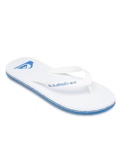 Quiksilver Herren Molokai Core Sandale, White/Blue, 46 EU von Quiksilver