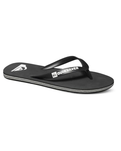Quiksilver Herren Molokai Sandale, Black Black White, 44 EU von Quiksilver