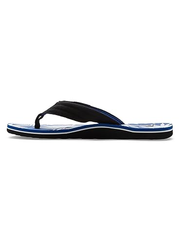 Quiksilver Herren Molokai Layback. Sandale, Black/Blue/White, 44 EU von Quiksilver