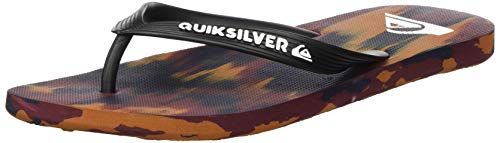 Quiksilver Herren Molokai Marled Badeschuhe, Mehrfarbig (Black/Blue/Red Xkbr), 40 EU von Quiksilver