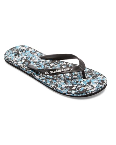 Quiksilver Herren Molokai Recycled Sandale, Black Blue Blue, 43 EU von Quiksilver