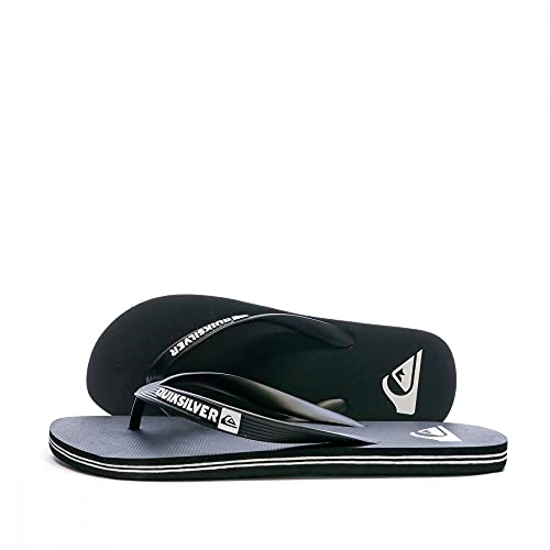 Quiksilver Herren Molokai Sandale, Schwarz (Black/Black/White Xkkw), 42 EU von Quiksilver