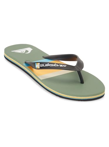 Quiksilver Herren Molokai Stripe Sandale, Green 1, 40 EU Quiksilver Herren Molokai Stripe Sandale, Green 1, 40 EU von Quiksilver