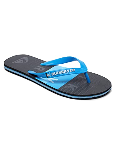 Quiksilver Herren Molokai Word Block - Flip-flops voor mannen Flip Flop, Blue Black Blue, 40 EU von Quiksilver