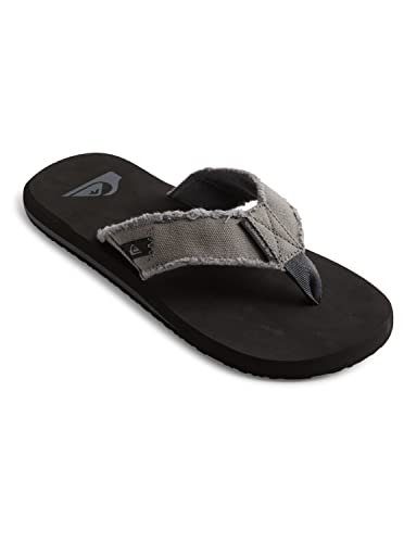 Quiksilver Herren Monkey Abyss Zehentrenner, Grau Grey Black Brown, 42 EU von Quiksilver