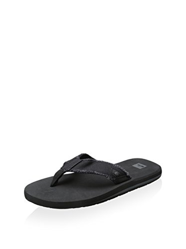 Quiksilver Herren Monkey Abyss - Sandals For Men Zehentrenner, Schwarz Schwarz Schwarz Braun Xkkc, 40 EU von Quiksilver